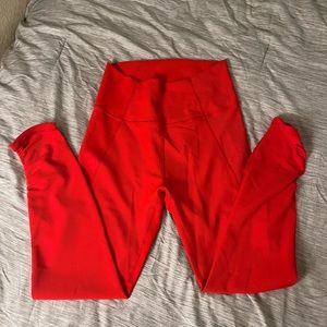 Wilo Fire Red Leggings